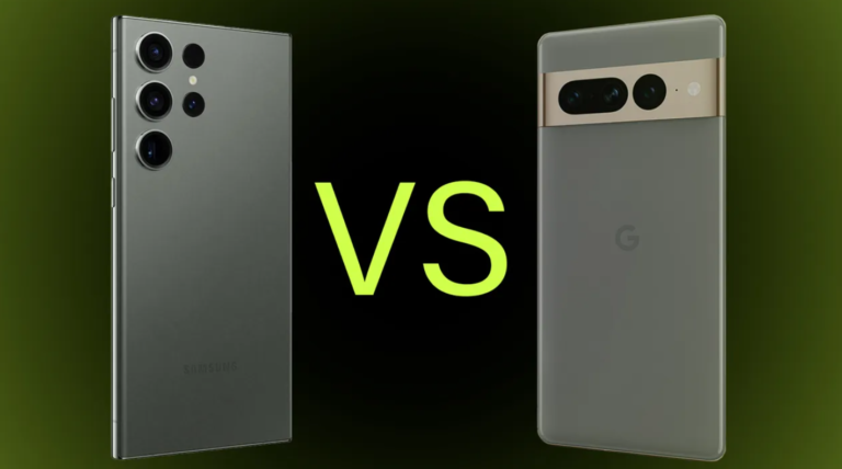 Compare Google Pixel 7 Pro vs Samsung Galaxy S23 Ultra