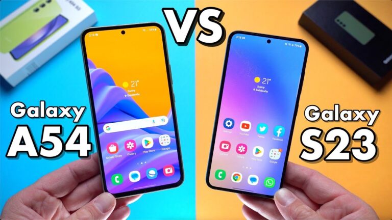 Samsung Galaxy S23 vs Samsung Galaxy A54