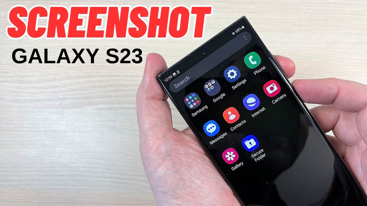 How to Take Screenshot on Samsung Galaxy S23 Ultra, Plus