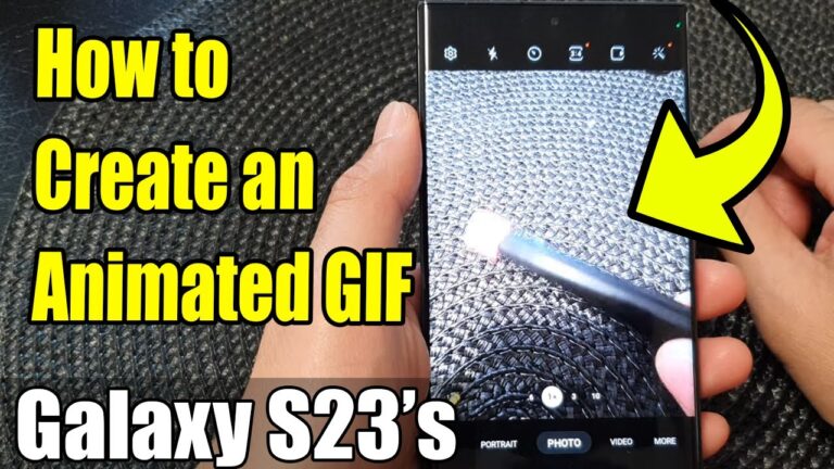 How to Create a GIF on Samsung Galaxy S23