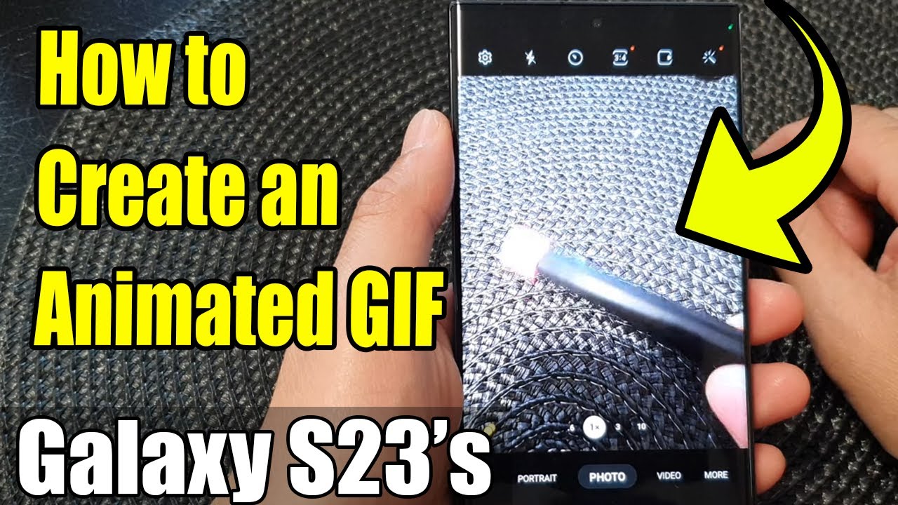 How to Create a GIF on Samsung Galaxy S23