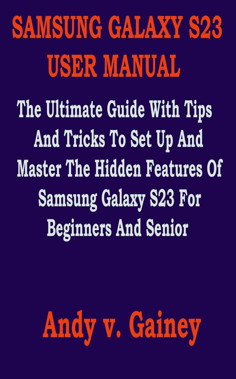 How to Set Up Samsung Galaxy S23 Ultra: Tutorial for Beginners