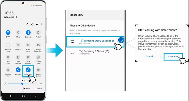 How to Share Your Samsung Galaxy S23's Screen on Your TV