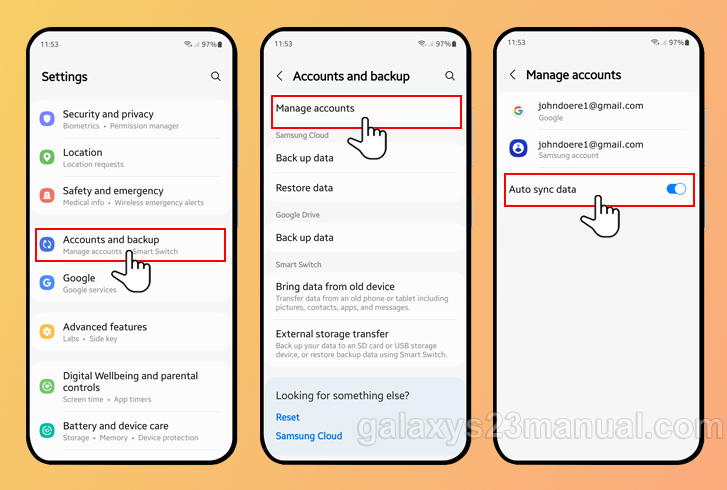 How to Sync Samsung Galaxy S23 with Other Devices