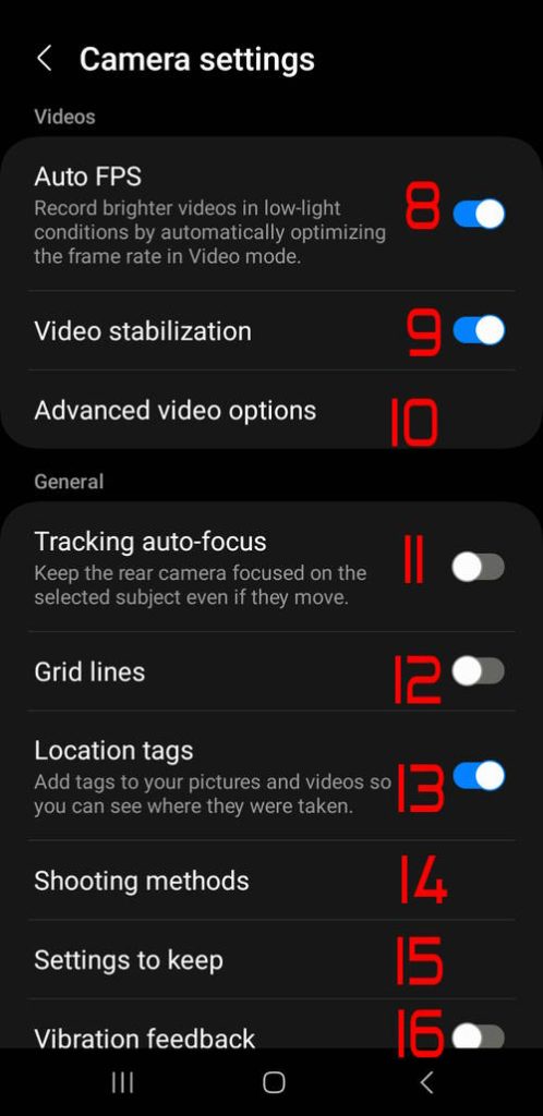 Samsung Galaxy S23 Ultra GPS settings tutorial