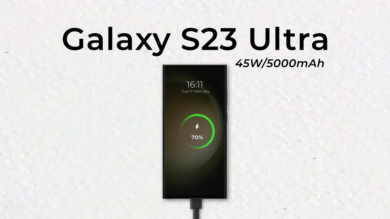 Samsung Galaxy S23 Ultra charging tips