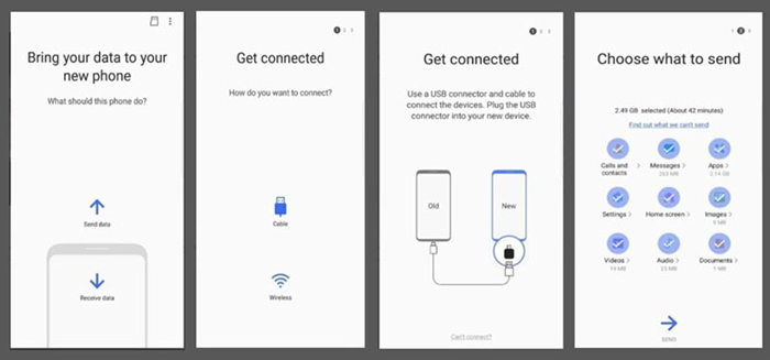 Galaxy S23 Ultra data transfer via USB