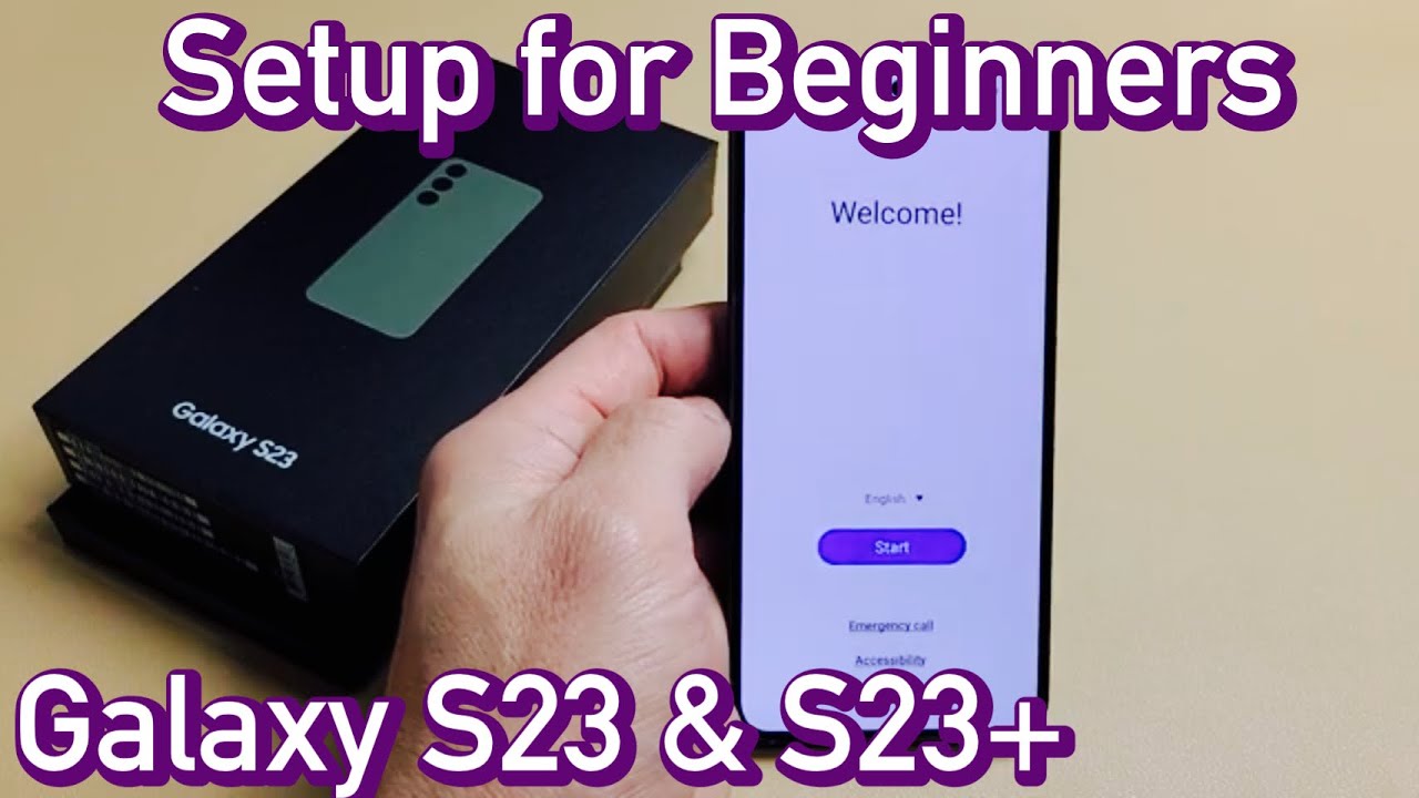 Samsung Galaxy S23 Beginner’s Setup Guide PDF Free